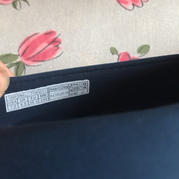 Vionic navy textile flats shoes size 7.5 - Picture 6 of 15